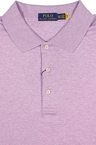 Polo Ralph Lauren Big & Tall Classic Fit Fit Slave Camisa Polo de algodão Pima Cotton