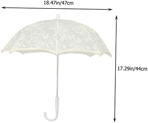 Artibetter 3pcs Lace Umbrella Kids Guia para Crianças para Rain Decoração de Casamento Banho Acessórios para Crianças Parede Pendurada
