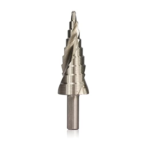 Etapa de cone de cone de 4-20mm bit de broca de etapa para fura de madeira de metal perfuração Groove core Bit 1pcs