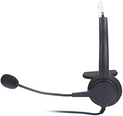 Fone de ouvido USB JAERB, fones de ouvido com fio de função para cancelamento de ruído do computador com microfone para atendimento ao cliente do escritório