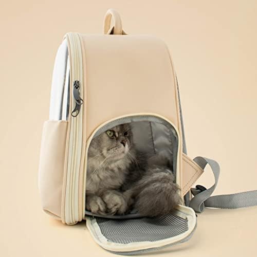 Backpack da transportadora de animais de estimação GFDFD Backping de ombro ao ar livre para cães pequenos gatos de embalagem portátil