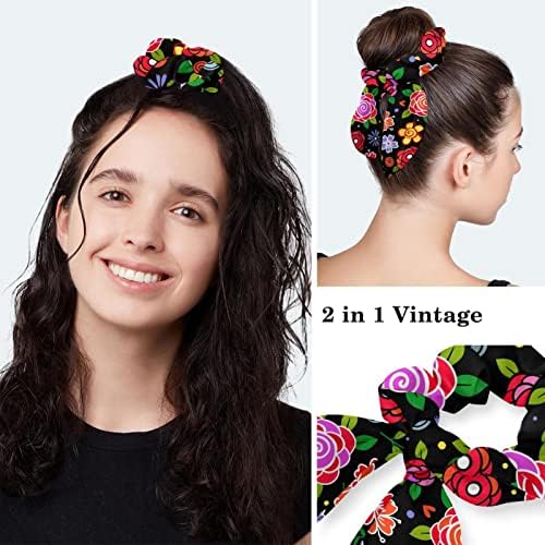 Abstract Florals Working Cap with Button & SweatBand Scrub Hats for Women Hair Longo Chapéus Unissex Back Hats, Multi Color