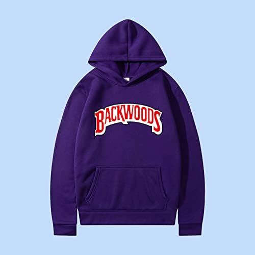 Vesnish ​​Unissex Backwoods Capuz de pau -backwoods Casual Pullover Sweetshirt Backwoods Rouno Backwoods Casual Hoddies