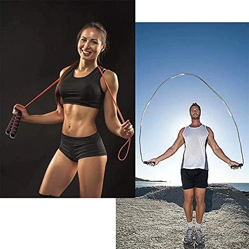 Z Athletics salta corda para exercícios de fitness corda de salto sem emaranhada para cabos de salto para exercícios