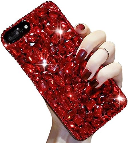Areall para iPhone 13 Pro Max 6.7 '' Bling Diamond Case, AEARL 3D Luxo Crystal Sparkle Crystal Rhinestone brilhante Glitter