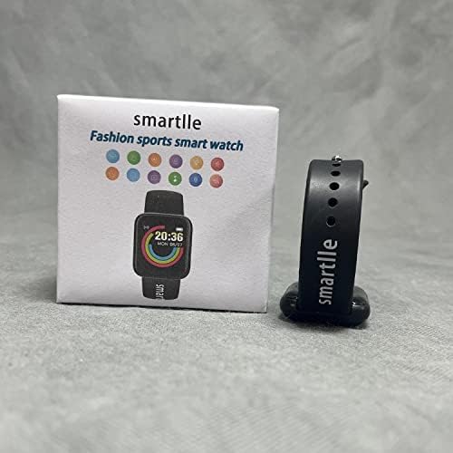 Smartlle Smartwatches, smartwatch para telefones Android/iOS/Samsung, monitor de freqüência cardíaca, rastreamento