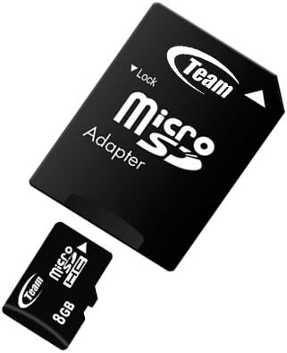 8GB CLASSE 10 MICROSDHC Equipe de alta velocidade 20 MB/SEC CARTÃO DE MEMÓRIA. Blazing Card Fast para LG Rumor Rumor 2 Sentio. Um adaptador USB de alta velocidade gratuito está incluído. Vem com.
