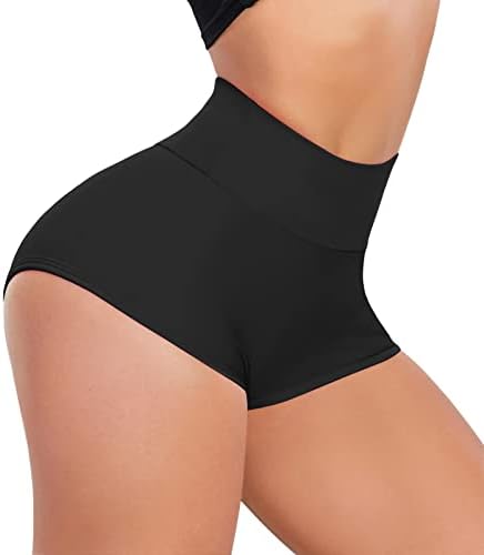 Corte os shorts de ioga booty butt hast scrunc short shorts de cintura alta ginástica academia de calças quentes ativas