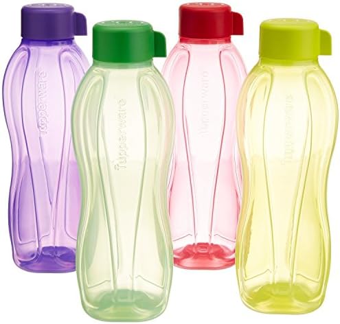 Tupperware Eco Sports Water Bottle parafuso Top redonda 500ml 2pcs