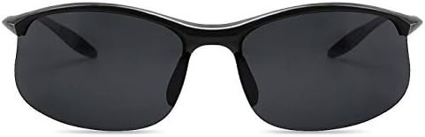 Óculos de sol esportivos polarizados para homens para homens TR90 Frame inquebrável para a corrida de beisebol de pesca