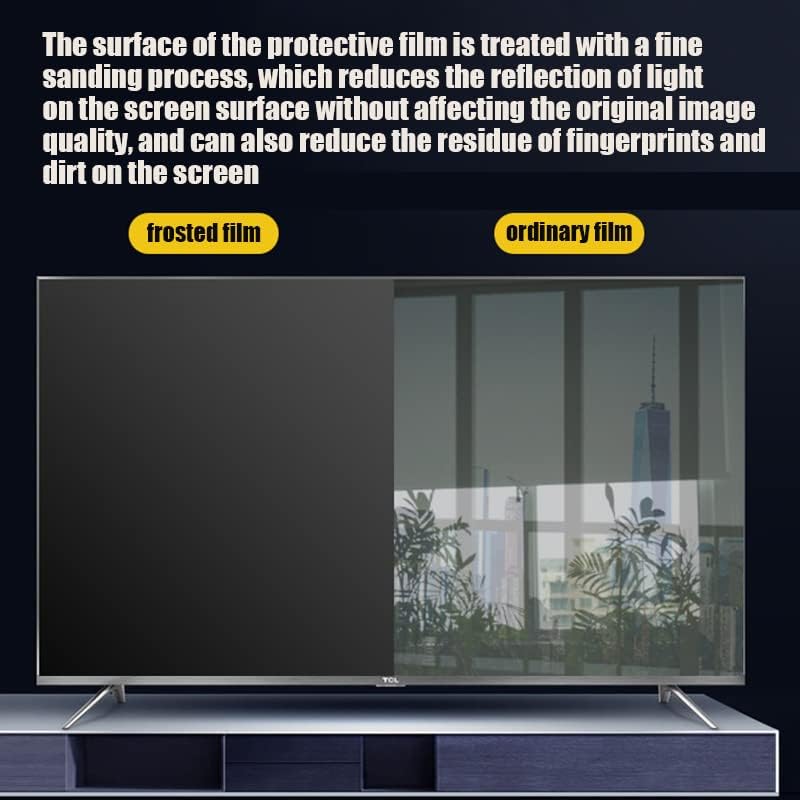 AIZYR monitora o protetor de tela leve anti-azul de 75-85 polegadas Matte Anti-Glare Filty Protection Pet Soft Film para tela padrão