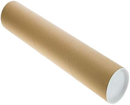 Tubos de correspondência com tampas, 2 polegadas x 30 polegadas comprimento utilizável | TubeeQueen