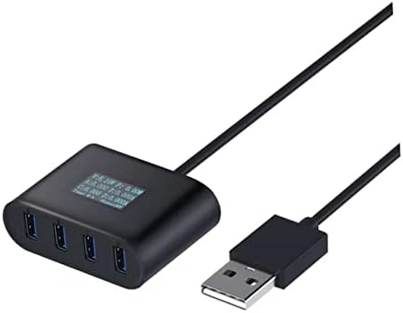 Solustre USB Hub Hub USB para computador Adaptador USB Splitters USB Adaptador USB para laptop Adaptador de porta USB múltiplo