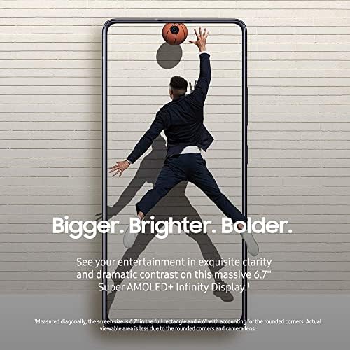 Samsung Galaxy A71 5G LTE Verizon | 6.7 Tela AMOLED | 128 GB de armazenamento | Bateria duradoura | Modelo SIM único | 2020