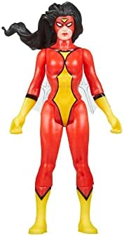 Marvel Legends Series Retro 375 Coleção Spider-Mulher-Woman 3,75 polegadas figuras de ação colecionável, brinquedos para idades de