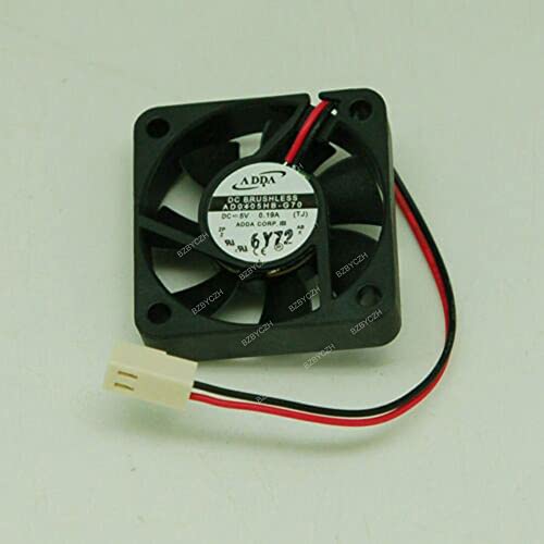 Bzbyczh compatível para adda ad0405hb-g70 40x40x10mm 5v 0,19a 2pin Fan de resfriamento