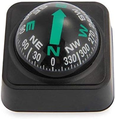 Moumi Compass Dashboard Dash Mount Navigation Boat Truck Black O design mais simples e mais prático Performance