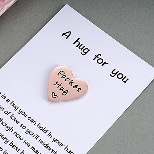 MixJoy Cuttle Little Heart Pocket Bolock Tymet Card - Isolamento NHS Distanciamento social Pensando em você Ame presente para