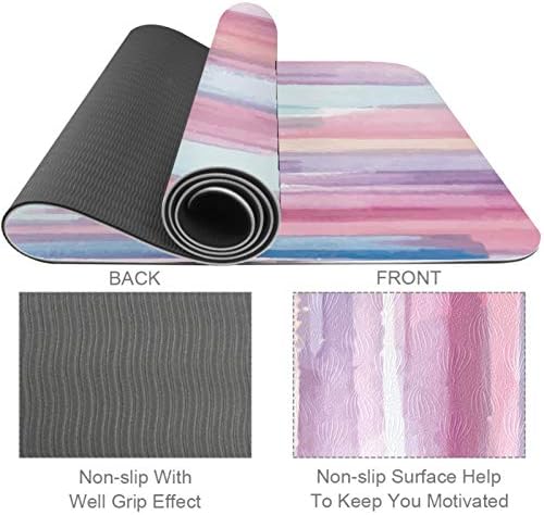 Siebzeh colorido-abstract-background premium grosso de ioga mato ecológico saúde e fitness non slip tapete para todos os
