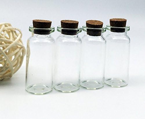 Woiwo Mini garrafas de vidro transparente Diy decoração de garrafas de vidro pequenas garrafas de rolhas, decoração de casamento,