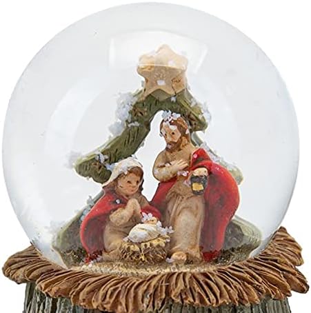 Widdop Christmas Nativity Scene Mini 45mm Snow Globe Waterball - XM9179