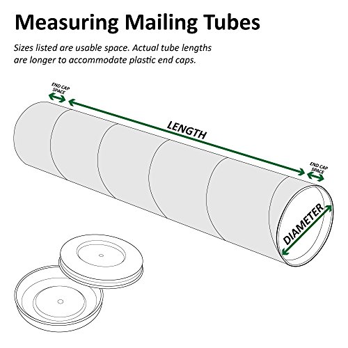 Caixas Tubos de correspondência rápida com tampas, 3 x 18, verde