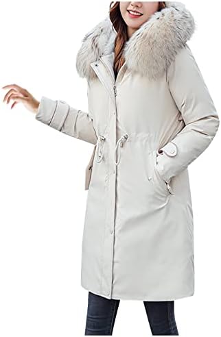 Daseis plus size espessa jaqueta de algodão quente, grande tamanho de manga longa parka para mulheres trabalham na moda