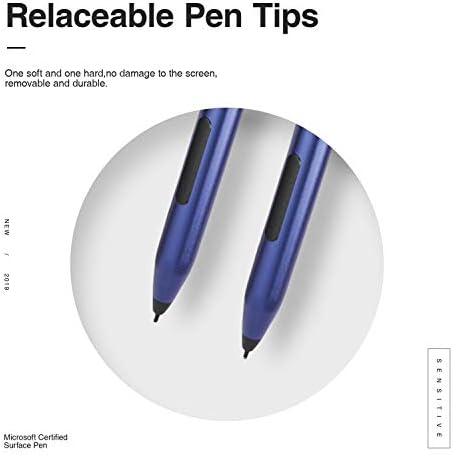 Caneta de caneta para a superfície da Microsoft, SkyMirror Magnetic Digital Pen compatível com Surface Pro X/7/6/5/4/3, Livro de