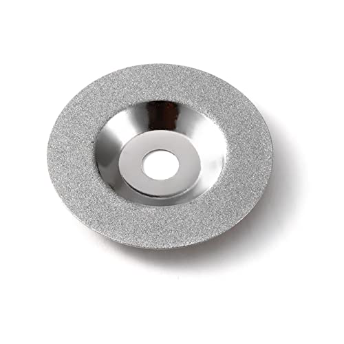 Retinging Disc 5pcs Discos de moagem de 100 mm Diamante cortado Discos, Rocha de vidro de roda Rocha Lapidária Lâminas de serra