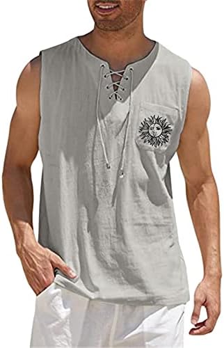 Tampas de treino tops para homens sem mangas algodão coletes pintando músculos muscular treino de verão de verão grande