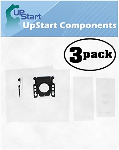 6 Substituição para sacos de vácuo Miele S1 Stick a vácuo com 6 micro filtros e kit de fixação de vácuo de micro -peças