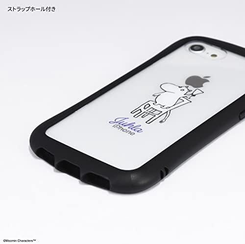 グルマンディーズ Gourmandise Moomin MMN-122C Caspo claro híbrido, compatível com iPhone SE, Moomin