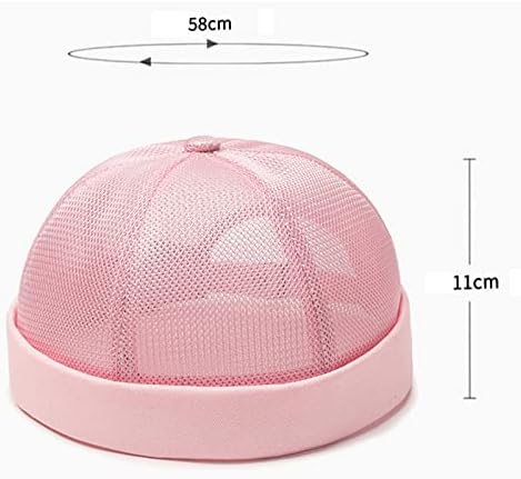 Haper Homer Men Cap Solid Cap Mesh Secagem rápida