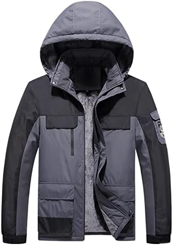 Jaqueta de bombardeiro adssdq masculina, tendência de casaco de trincheira de inverno em casa túnica de pêlo de pêlo de manga