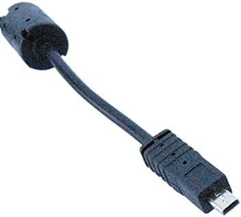 Cabo USB HQRP/cordão compatível com Fujifilm Finepix S2950 S2990 S3200 S3250 S3280 S3300 S3350 S3400 S3450 Câmera digital