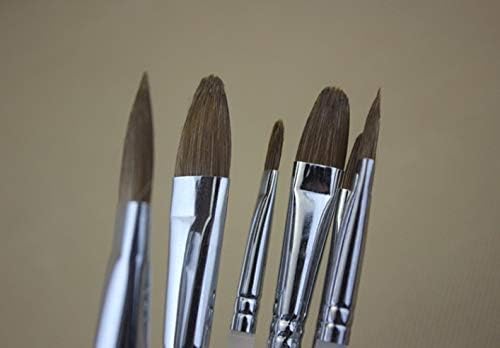 SXDS 12pcs suporta pincel de pincel conjunto de nylon acrílico tintas digitais Artista de tinta óleo pincel de tinta linha