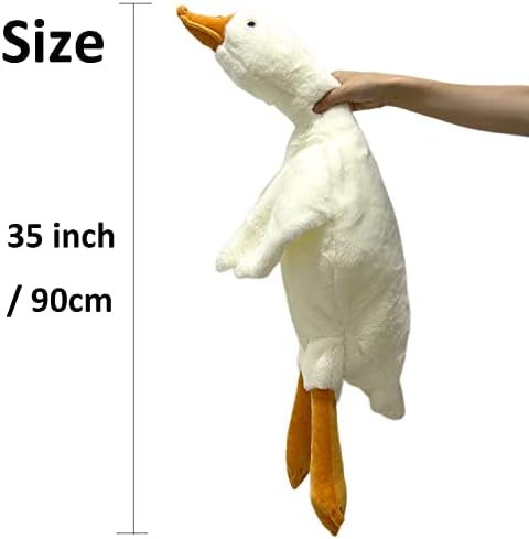 Tanha grande animal de ganso de ganso ， 35 polegadas de travesseiro de ganso de ganso, peganto de ganso, gigante