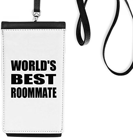 Melhor colega de quarto de colegas de formatura do mundo bolsa de bolsa de carteira para celular pendurada em bolsa preta