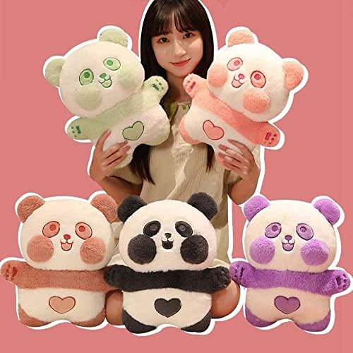 Bybycd panda macus boneca macia macia brinquedo de brinquedo travesseiro apaziguar travesseiro sofá almofada home decoração