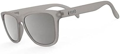 Óculos de sol polarizados de Goodr OG indo para Valhallai testemunha/cinza, um tamanho - masculino