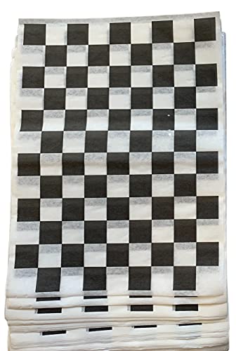 Deli -Deli Paper Black Deli Paper Basket Liner 9 x 12 polegadas