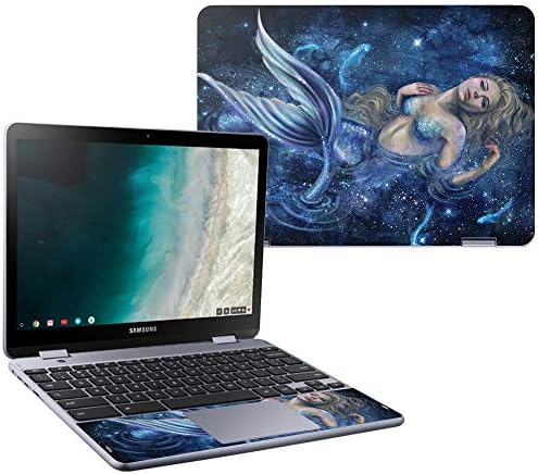 Mightyskins Skin Compatível com Samsung Chromebook Plus LTE - Starlight Swim | Tampa de vinil protetora, durável e exclusiva | Fácil de aplicar, remover e alterar estilos | Feito nos Estados Unidos