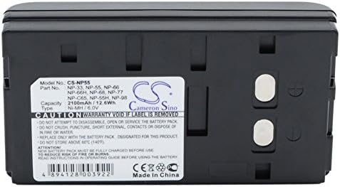 Substituição da bateria para Hitachi VM-E21 VM-E18A H3875E VM-H54 VM-H1000 VM-SP1A VM-E29E VM-H18A VM210E VM-E15E VM-E10A VM-E15