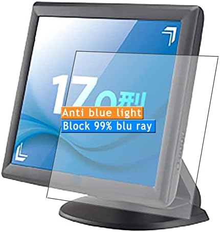 VAXSON 2-PACK Anti-Blue Light Screen Protetor, compatível com sistemas de painéis de toque ELO ET1715L-8CWB-1-GY-NL-RCHR-G