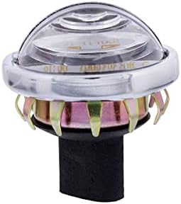 United Pacific 39995B 4 LED LUZER ROURTADO LIMPENDA, 1 ½ ”DIATEMENT, Caixa de aço, instalação fácil de empurrar, luz