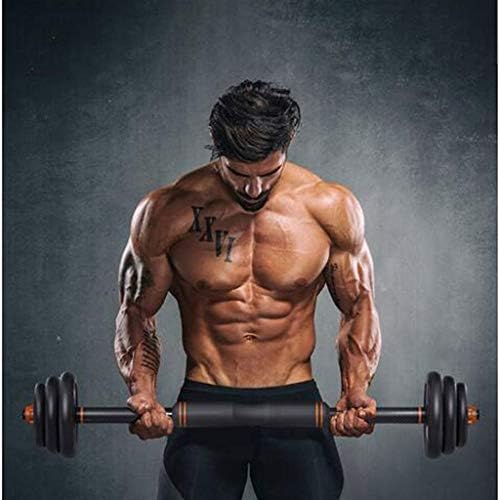 Dumbbells Men's Home Fitness Equipment Switch Multifuncional e Barbell Combo Gym Professional 10kg/15kg/20kg/25kg/30kg/35kg/40kg)