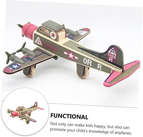 Toyvian Aircraft Toys for Kids Boys Flying Toys Kids Do Outdoor Toys Premium Avião Toy Toy Educational Brinqued