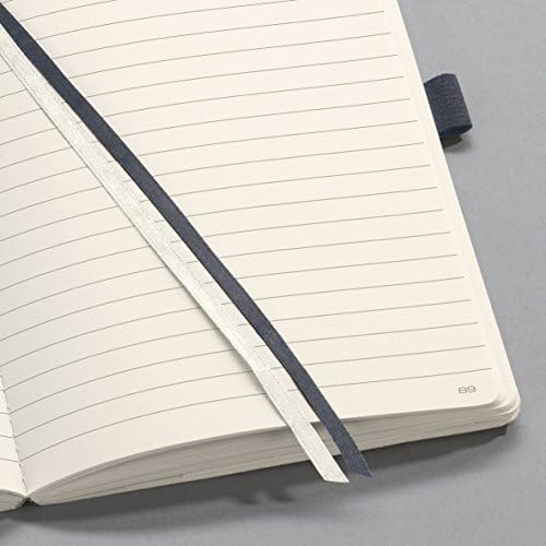Sigel Co329, Notebook Conceptum, aprox. A5, revestido, capa mole, cinza escuro, com numerosas fendas