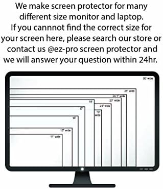 Filtro de tela de privacidade para monitor de computador de computadores de 32 polegadas com proporção 16:09. O tamanho