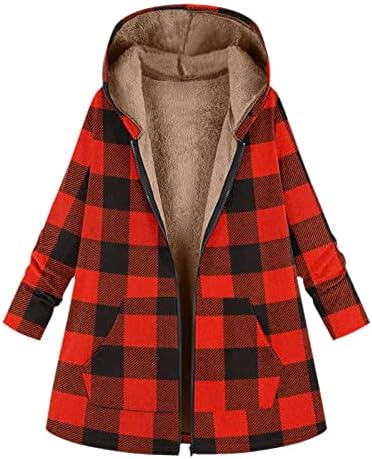 Jaqueta leve feminina casacos de inverno com casacos grossos, com capuz quente, botão de moda de moda para fora do bolso